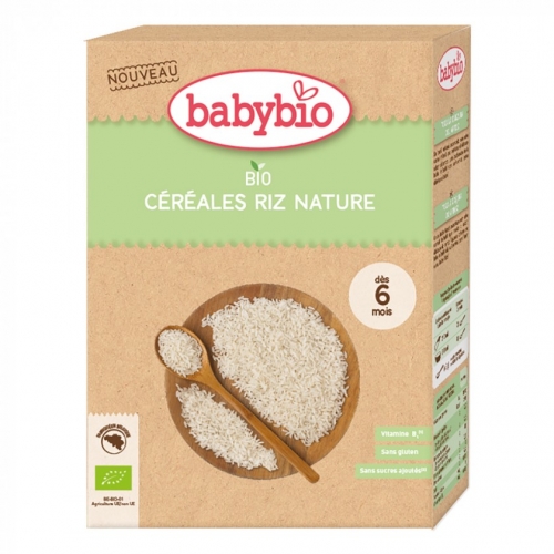 Каша органическая Babybio Rice, 200 г