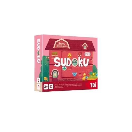 магнітне судоку "Будинок для тварин", легкий рівень