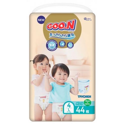 Трусики GOON Premium Soft для детей 9-14 кг (размер 4(L), унисекс 44 шт.