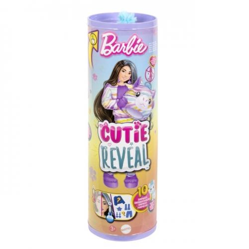 Лялька Barbie Cutie Reveal Кольорові пухнастики зебра